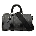 Louis Vuitton Monogram Eclipse Reverse Keepall Bandouliere 25 2-Way Shoulder Bag
