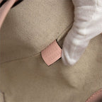 Gucci Pikarar Kawaii GG Animal Print Tote Bag Pink Leather — view 6