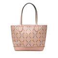 Gucci Pikarar Kawaii GG Animal Print Tote Bag Pink Leather