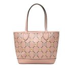 Gucci Pikarar Kawaii GG Animal Print Tote Bag Pink Leather