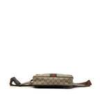 Gucci Ophidia GG Supreme Belt Bag Beige Brown Leather — view 3