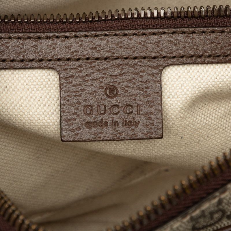 Gucci Ophidia GG Supreme Belt Bag Beige Brown Leather — view 5
