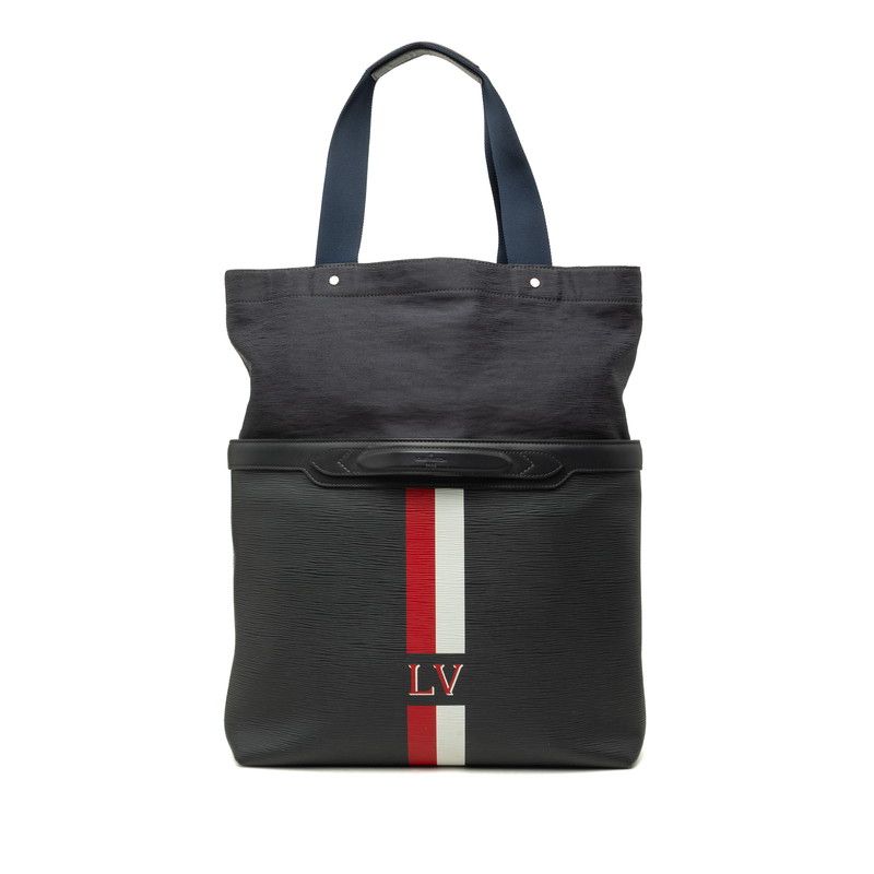 Louis Vuitton Epi Ultralight Handbag 2-Way Tote Black Leather