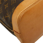 Louis Vuitton Monogram Alma PM Vintage Handbag Brown Leather — view 4
