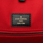 Louis Vuitton Monogram Reverse On The Go GM 2-Way Shoulder Bag Brown Leather — view 5