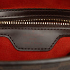 Louis Vuitton Damier Vevarnish PM Tote Bag Ebene Brown Leather — view 5
