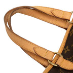 Louis Vuitton Monogram Batignolles Handbag Brown Leather — view 5