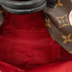 Louis Vuitton Monogram World Tour Palm Springs Mini Backpack Brown Leather — view 4
