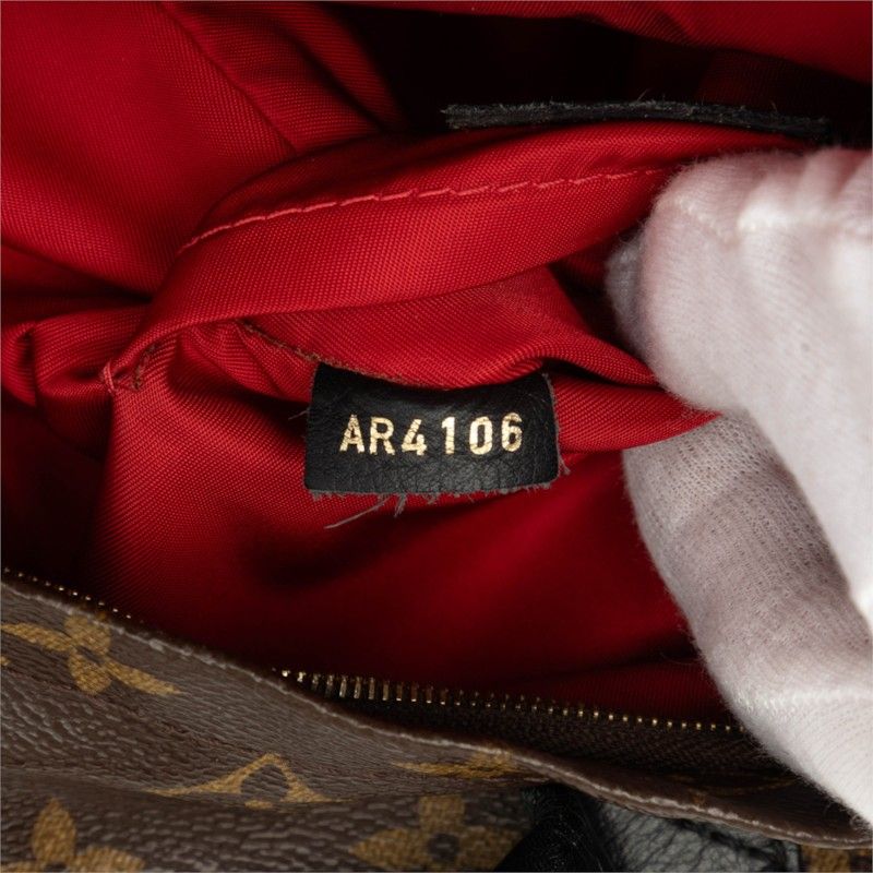 Louis Vuitton Monogram World Tour Palm Springs Mini Backpack Brown Leather — view 6