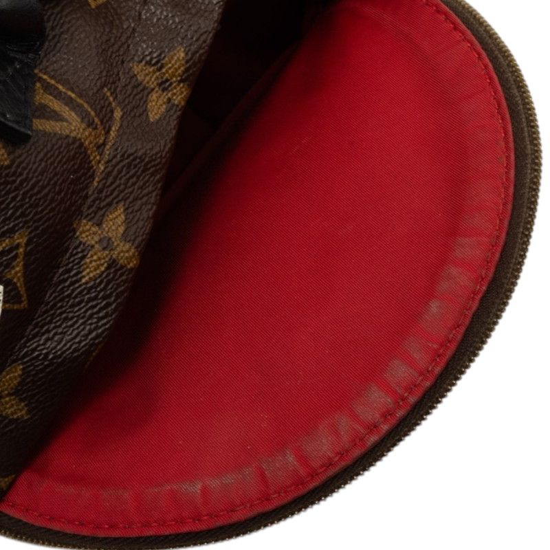 Louis Vuitton Monogram World Tour Palm Springs Mini Backpack Brown Leather — view 7