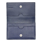 Loewe Anagram Card Case Business Navy Leather — view 6