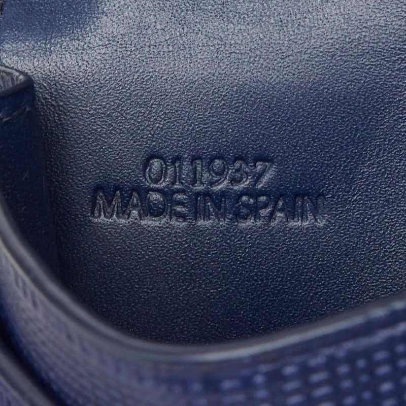 Loewe Anagram Card Case Business Navy Leather — view 8