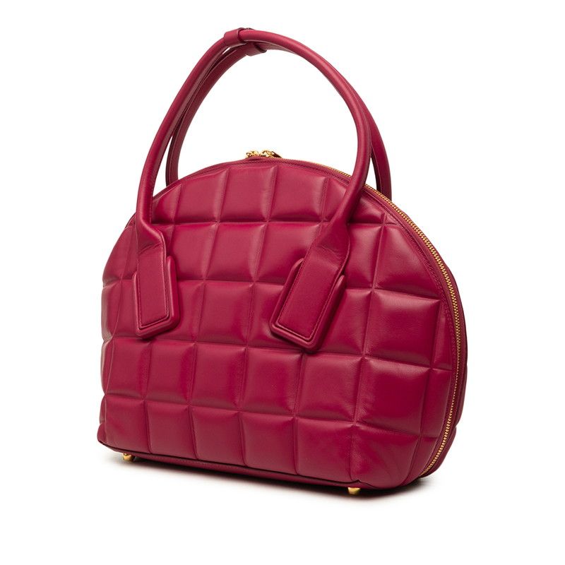 Bottega Veneta the Swoop 2-Way Crossbody Shoulder Bag Wine Red Leather — view 2