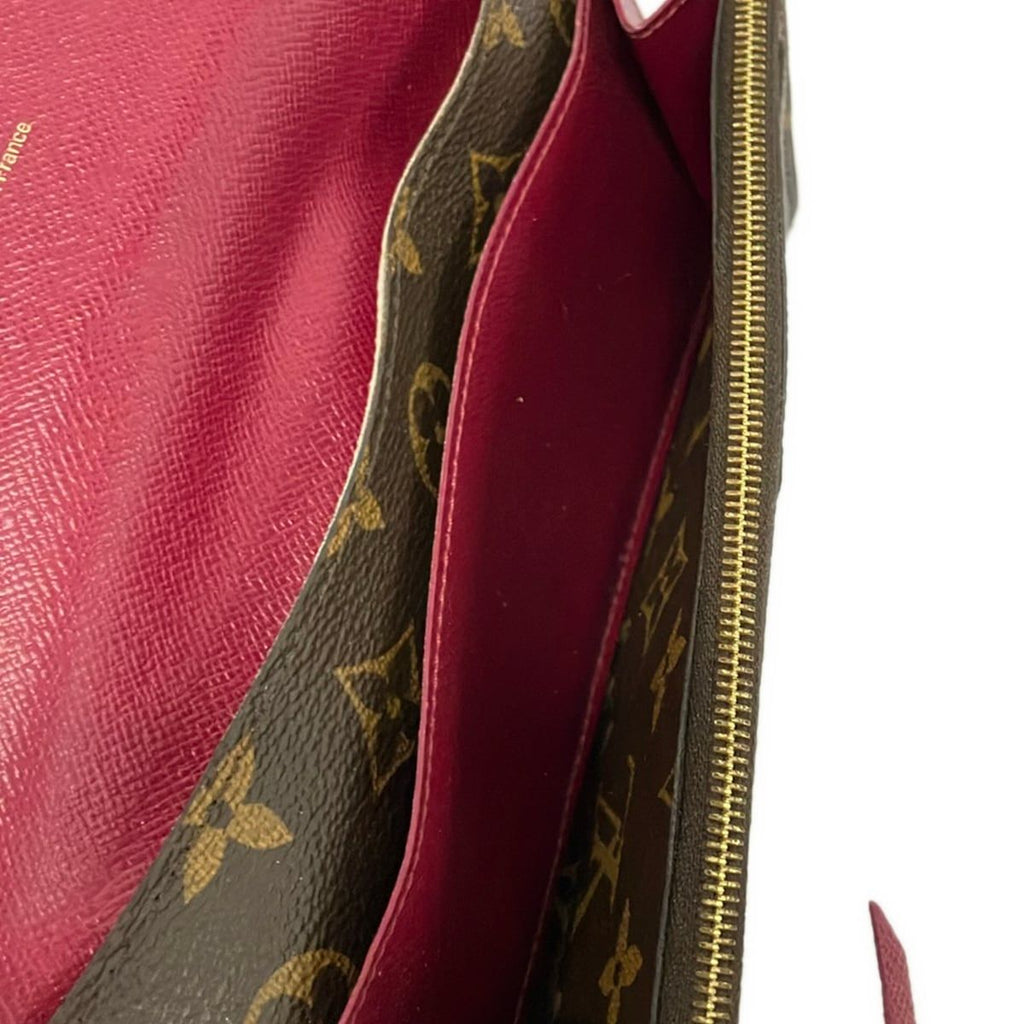 Louis Vuitton Wallet Monogram Portefeuille Emily Fuchsia — view 4