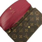 Louis Vuitton Wallet Monogram Portefeuille Emily Fuchsia — view 3