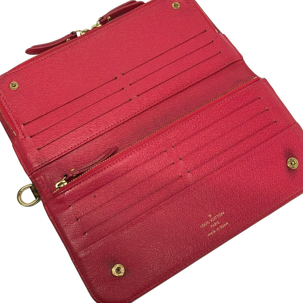 Louis Vuitton Wallet Monogram Portefeuille Insolit Rose Leather — view 3
