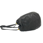 Loewe Vintage Anagram Logo Nappa Leather Shoulder Bag Tote Black — view 5