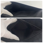 Gucci Black Silver Canvas Shoulder Bag — view 4