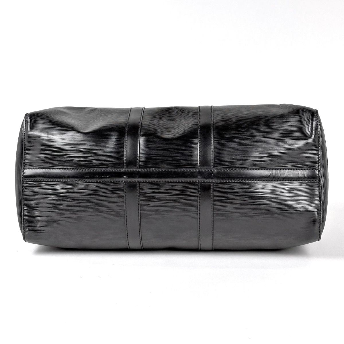 Louis Vuitton Keepall 45 Boston Bag Epi Noir — view 2