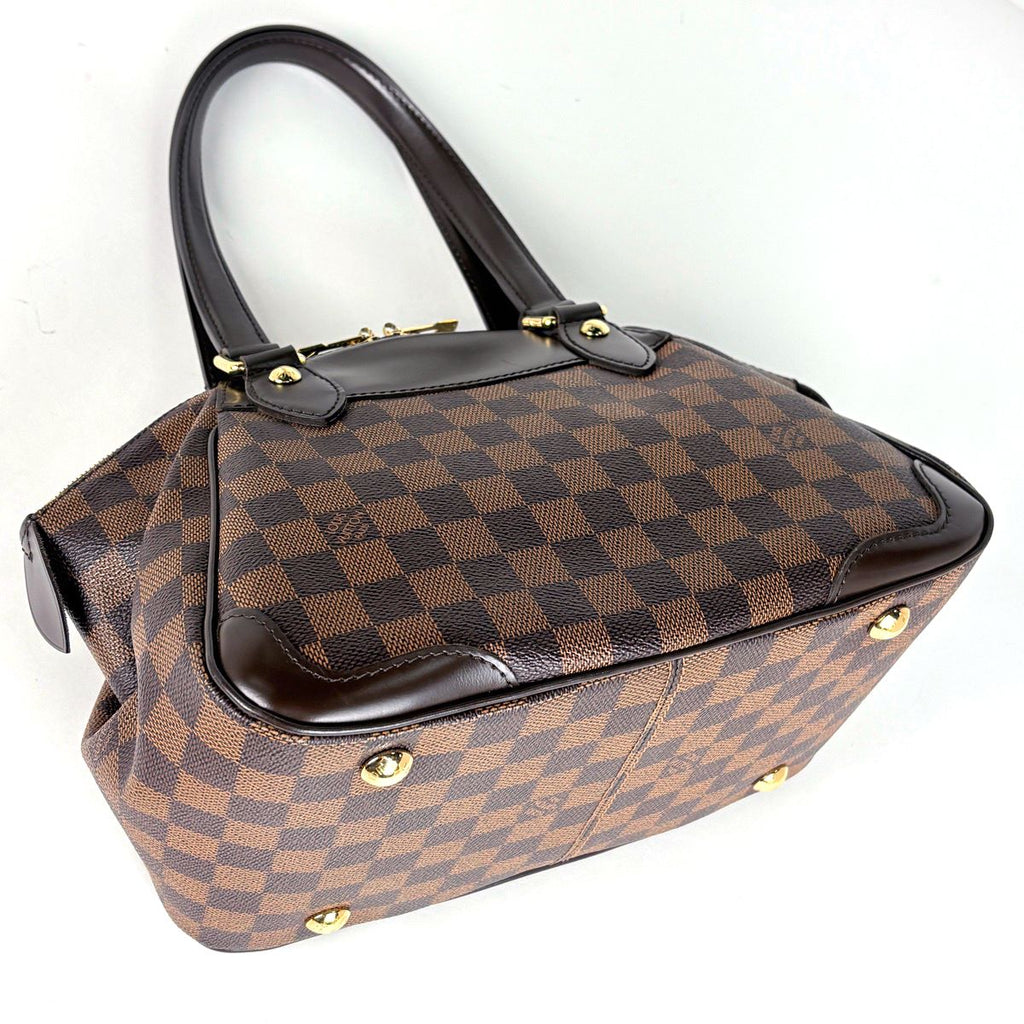Louis Vuitton Verona PM Shoulder Bag Damier Brown — view 2
