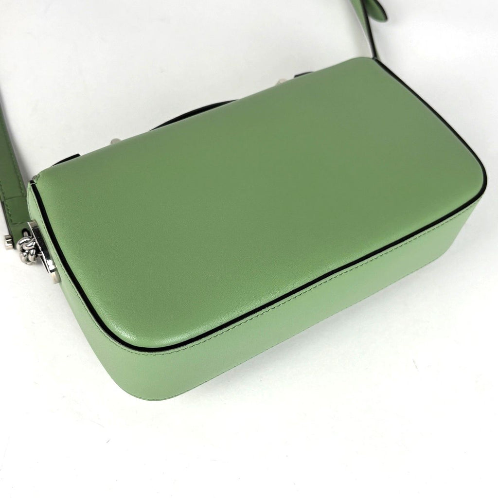 Gucci Shoulder Bag Petit GG Double G Leather Light Green — view 2