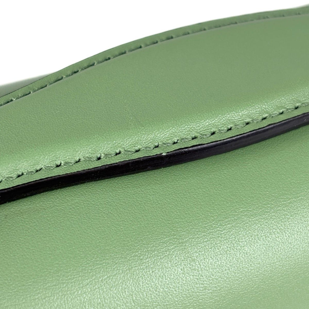 Gucci Shoulder Bag Petit GG Double G Leather Light Green — view 5