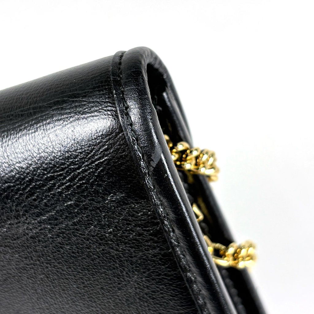 Gucci Shoulder Bag Rajah Web Leather Black — view 4