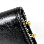 Gucci Shoulder Bag Rajah Web Leather Black — view 4