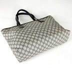Gucci Tote Bag GG Pattern Beige Navy — view 2