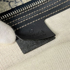Gucci Tote Bag GG Pattern Beige Navy — view 8