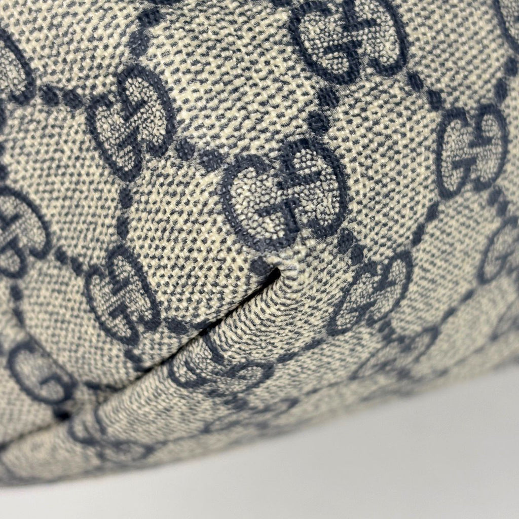 Gucci Tote Bag GG Pattern Beige Navy — view 3
