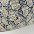 Gucci Tote Bag GG Pattern Beige Navy — view 3