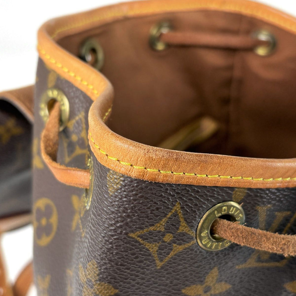 Louis Vuitton Montsouris MM Backpack Monogram Brown — view 7