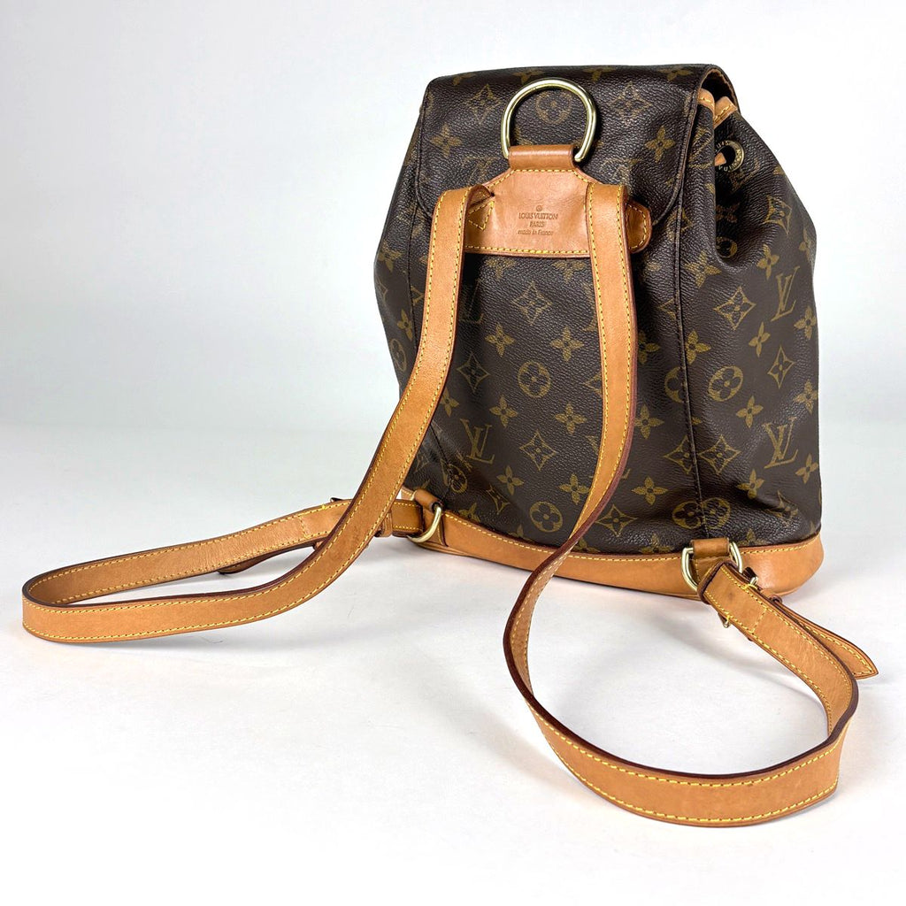 Louis Vuitton Montsouris MM Backpack Monogram Brown — view 2