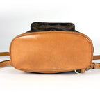 Louis Vuitton Montsouris MM Backpack Monogram Brown — view 3