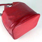 Louis Vuitton Noe Shoulder Bag Drawstring Epi Castilian Red — view 2