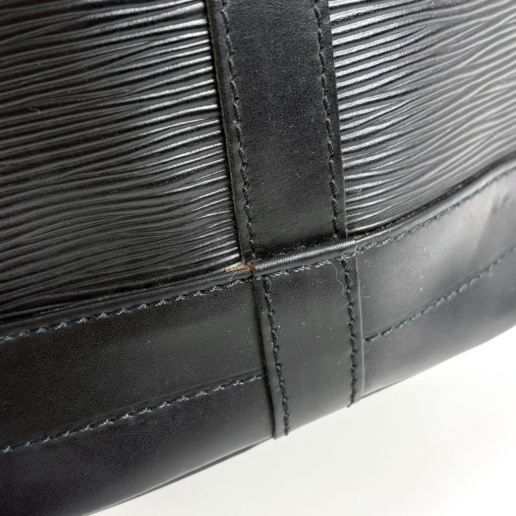 Louis Vuitton Shoulder Bag Drawstring Epi Noir — view 4