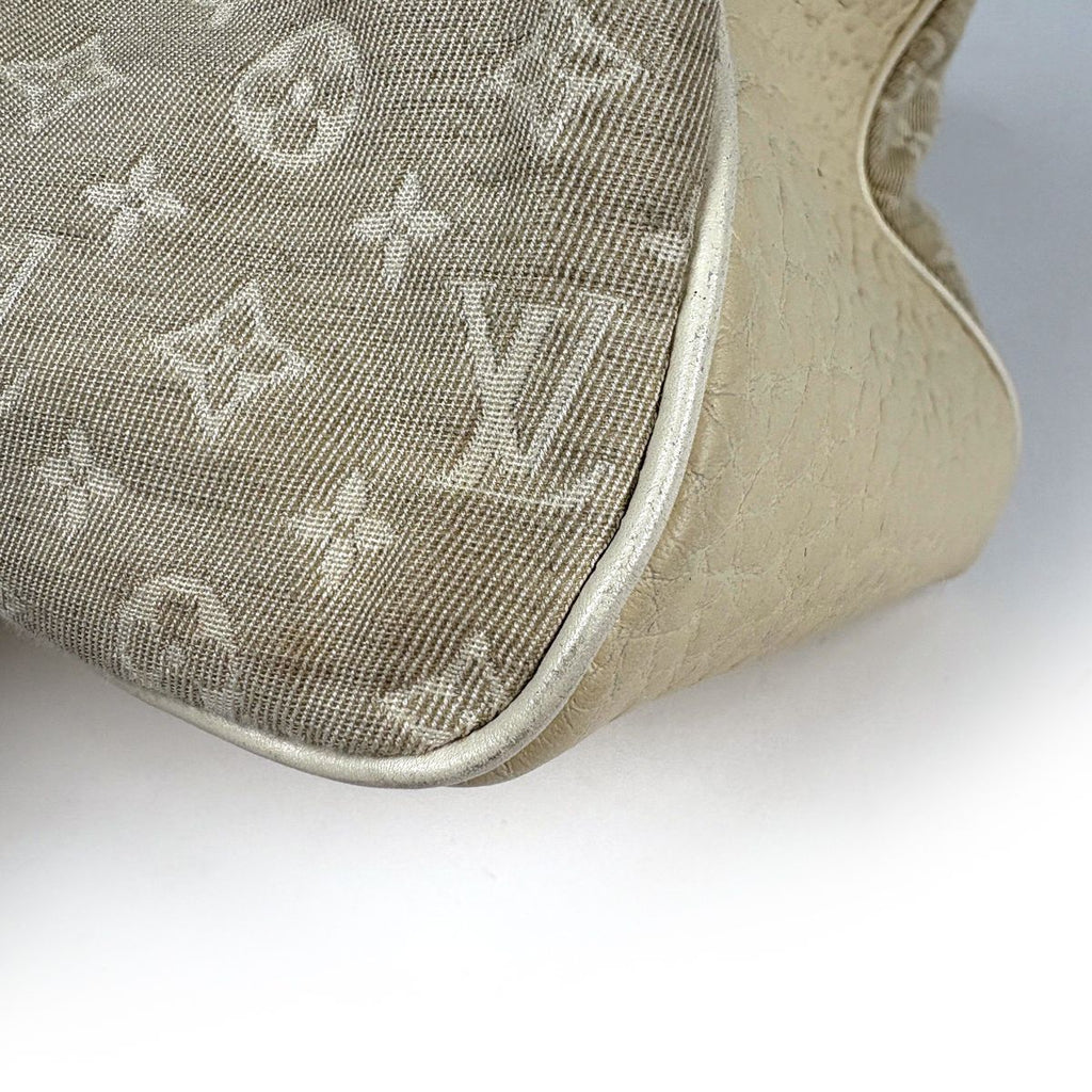 Louis Vuitton Trapeze PM Handbag Monogram Mini Lin Dune — view 3