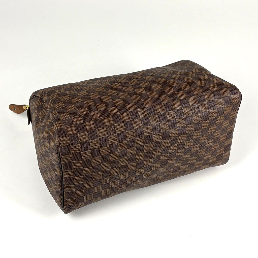 Louis Vuitton Speedy 35 Handbag Damier Brown — view 2