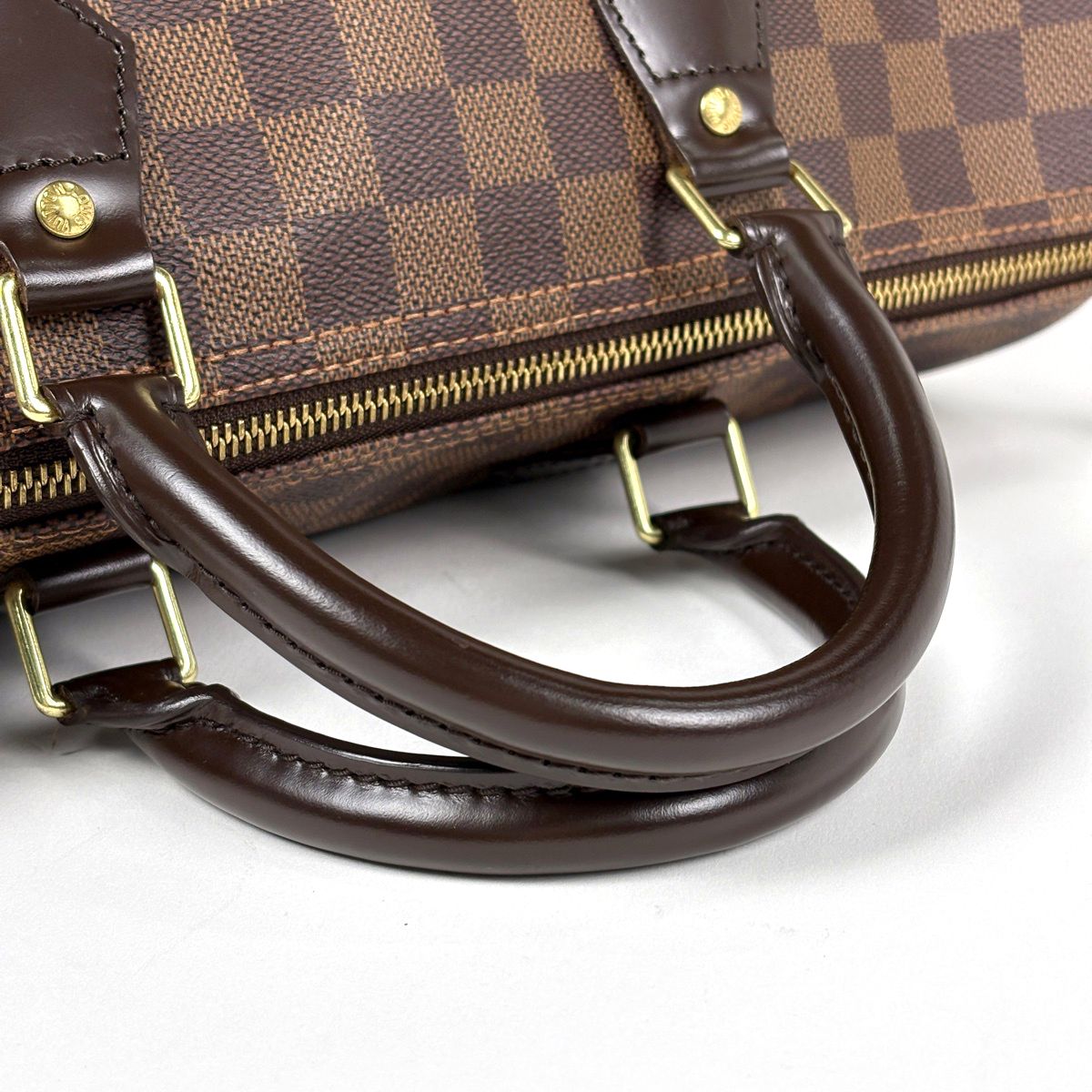 Louis Vuitton Speedy 35 Handbag Damier Brown — view 5