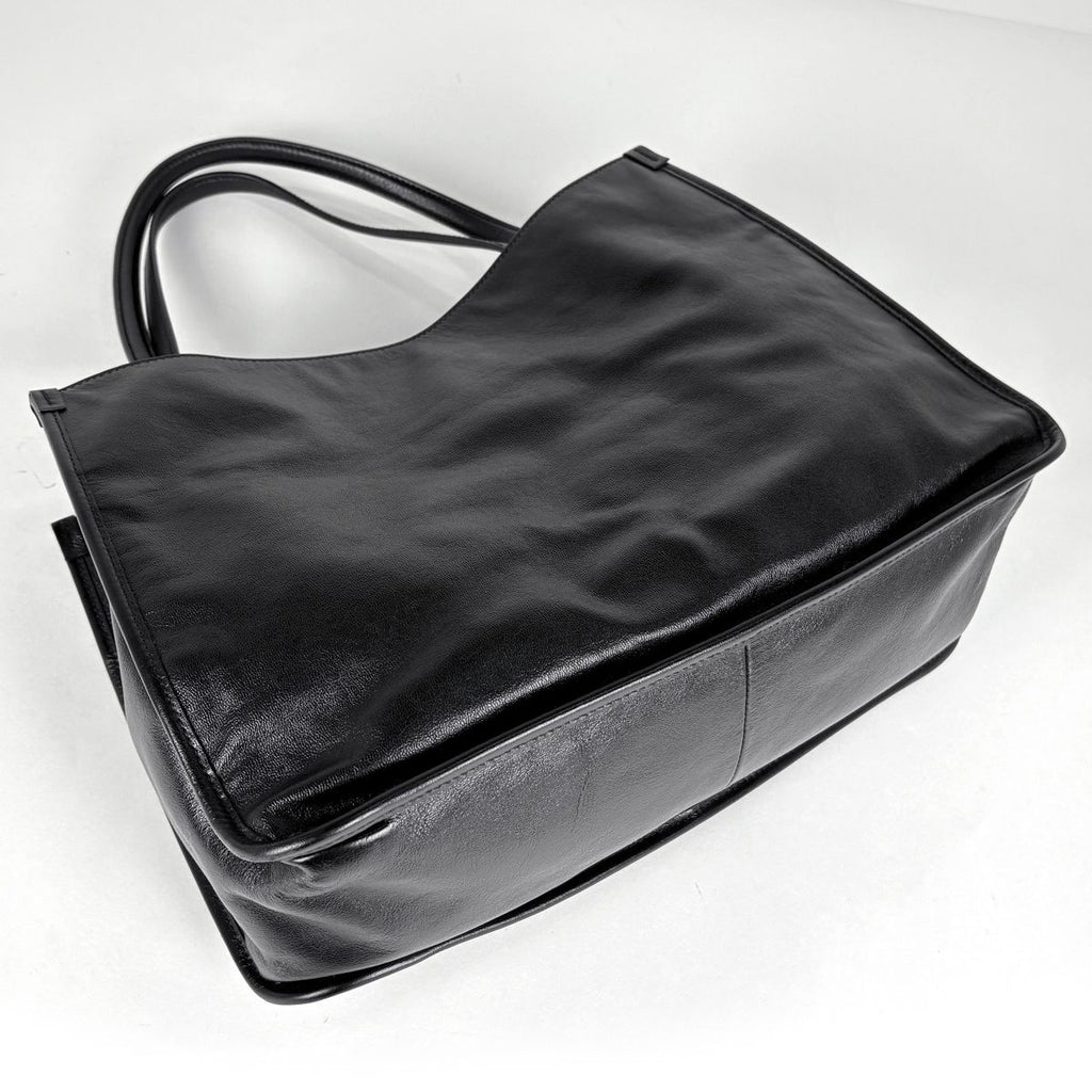 Gucci Tote Bag Horsebit Leather Black — view 2