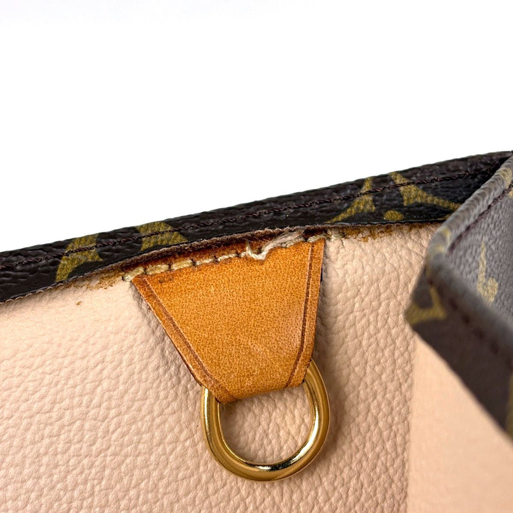 Louis Vuitton Sac Plat Tote Bag Monogram Brown — view 6