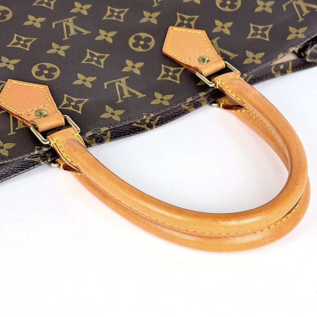 Louis Vuitton Sac Plat Tote Bag Monogram Brown — view 5
