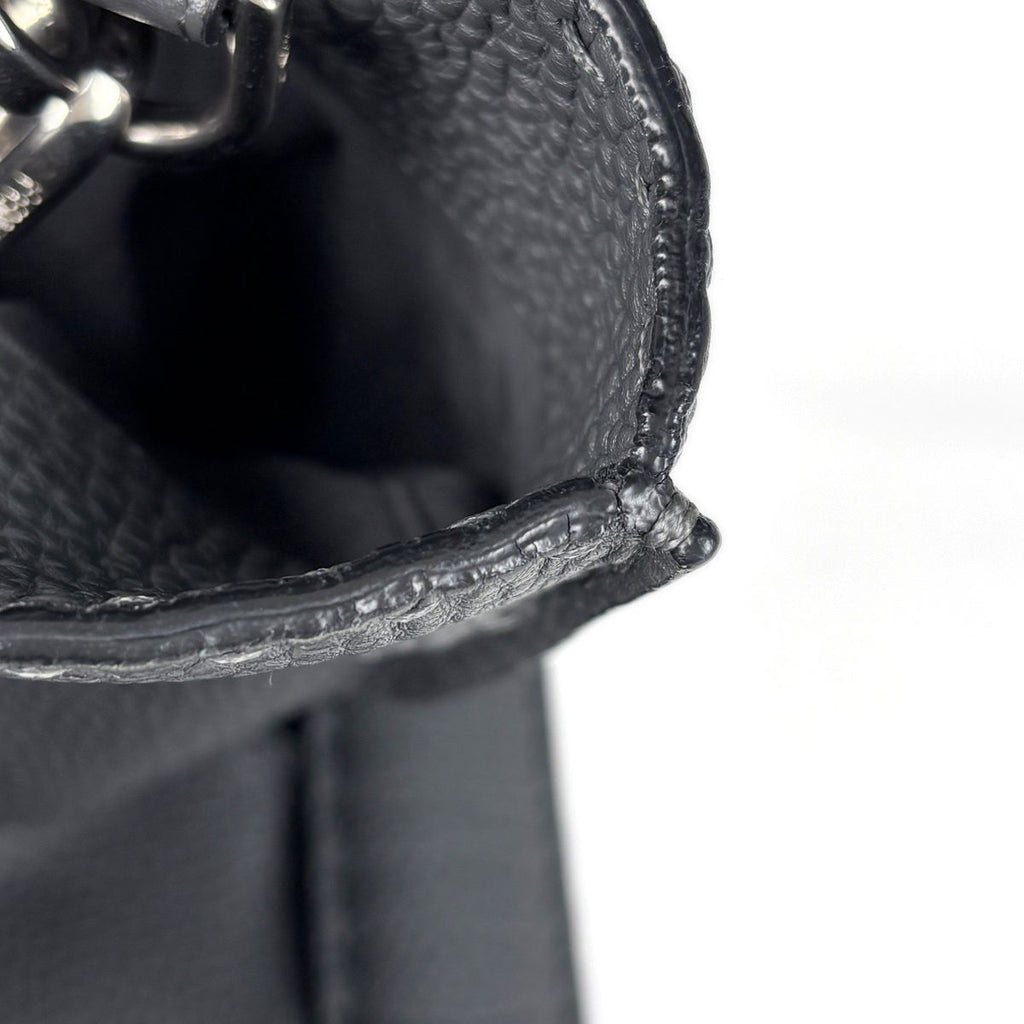 Fendi Shoulder Bag Selleria 2-Way Leather Gray — view 4