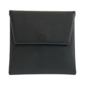 Hermes Bastia Black Veau Epsom Coin Purse