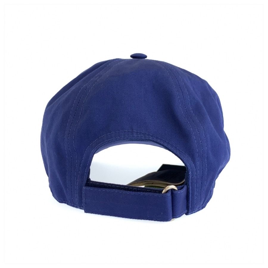 Gucci Carre Interlocking G Blue Yellow Cotton Cap Hat — view 3