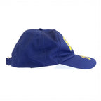 Gucci Carre Interlocking G Blue Yellow Cotton Cap Hat — view 7