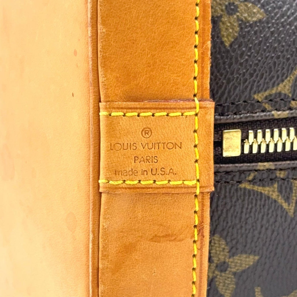 Louis Vuitton Alma PM Monogram Leather Brown Light Handbag — view 4