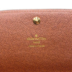 Louis Vuitton Portefeuille Sarah Monogram Brown Bifold Wallet Gold — view 4