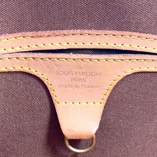 Louis Vuitton Ellipse PM Monogram Brown Handbag Gold — view 4